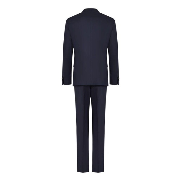 Navy Blue Wool Blazer and Pants