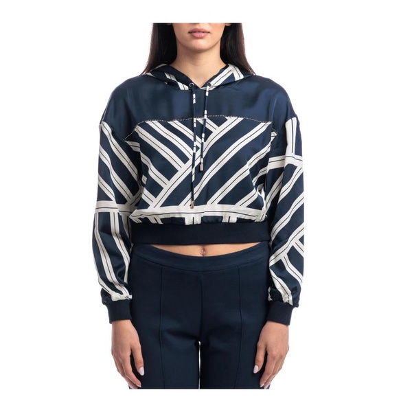 Jersey Logo Dress Hoodie