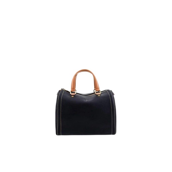 Andy 7 Black Leather Handbag