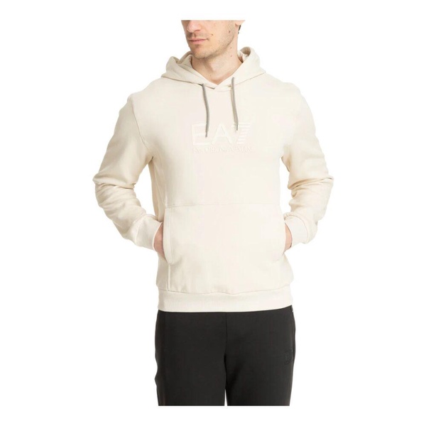 Drawstring Plain Logo Pocket Hoodie