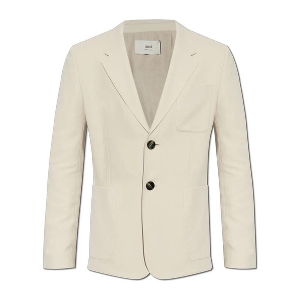 Blazer with open lapels