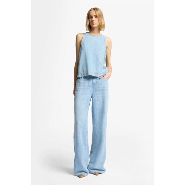 Kansas Denim Sleeveless Top