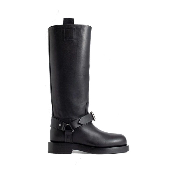 Leather High Boots Women Italy
