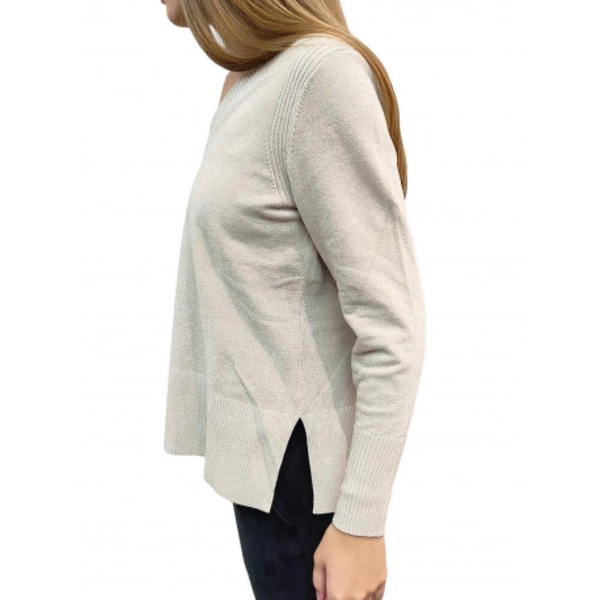 V-Neck Chenille Sweater