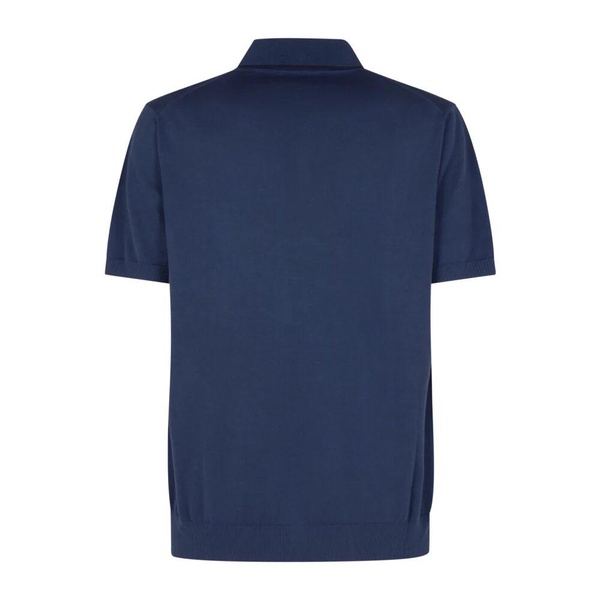 Blue T-shirts and Polos PUNTO CALADO