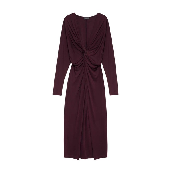 Burgundy Mathilde Dress Bordeaux