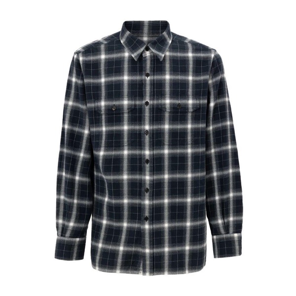 Western Cotton Plaid Shirt