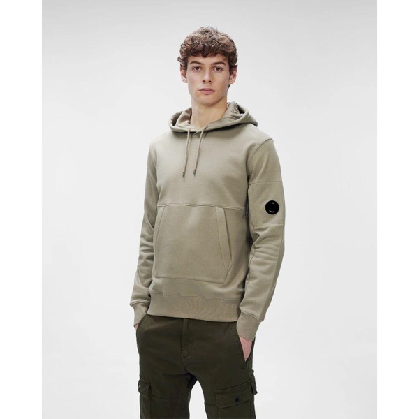 Diagonal Raised Fleece Arm Lens Hoody