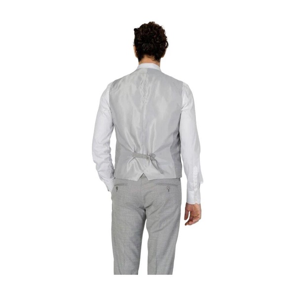 Sophisticated Gray Suit Vest