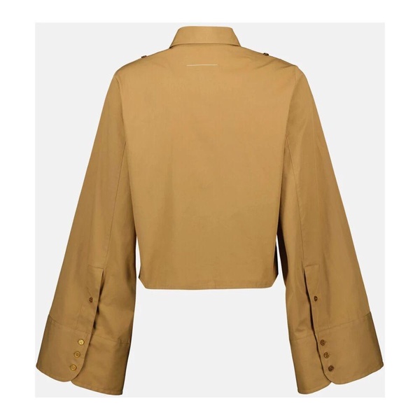 Short Camel Shirt Spring-Summer 2025