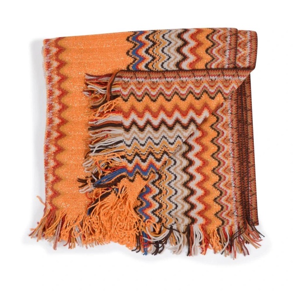 Multicolor Knit Poncho
