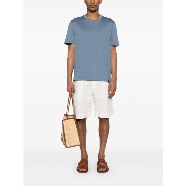 Blue Cotton T-shirts and Polos