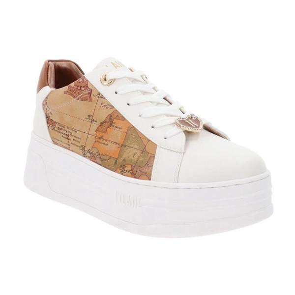 Faux Leather Women's Sneakers Stylish Comfort