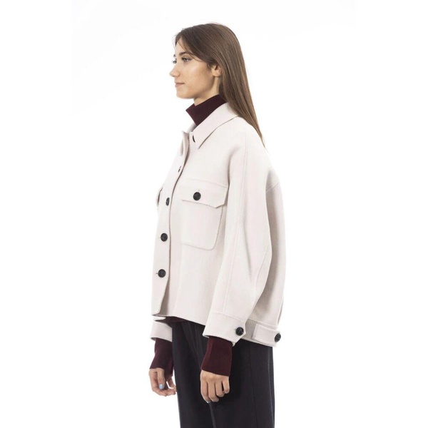 Button-Up Jacket with Front Pockets