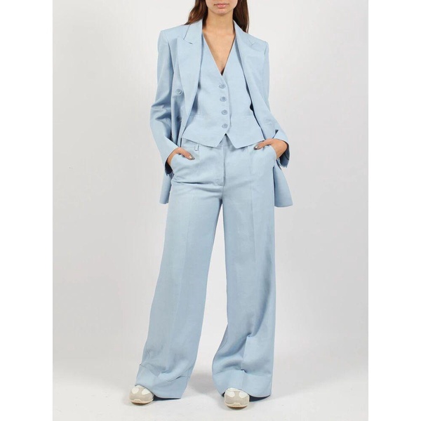 Linen Blend Pant Regular Fit