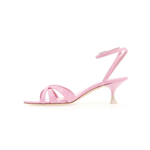 Pink Patent Sandal with 50mm Heel