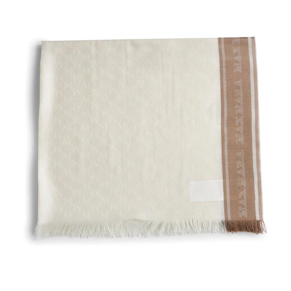 Luxury Jacquard Scarf with Fringed Edges