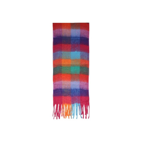 Orange Polyester Scarf
