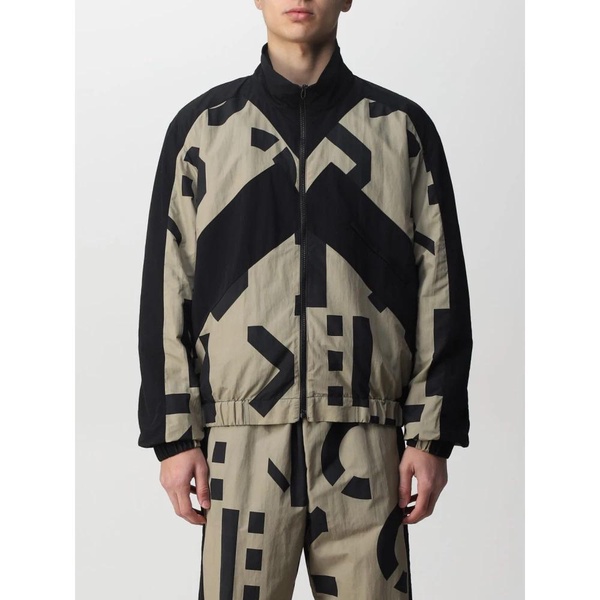 Monogram Patchwork Zip-Up Sweatshirt