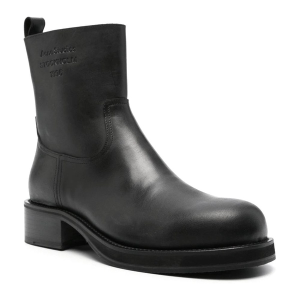 Leather Waxed Boots