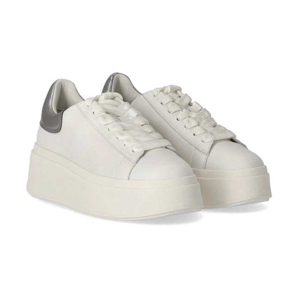 ASH MOBY WHITE SILVER SNEAKER