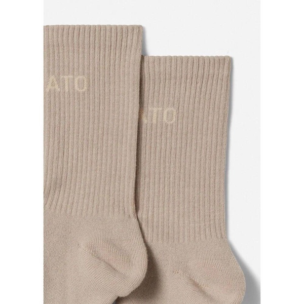 Logo Tube Socks with Intarsia Details
