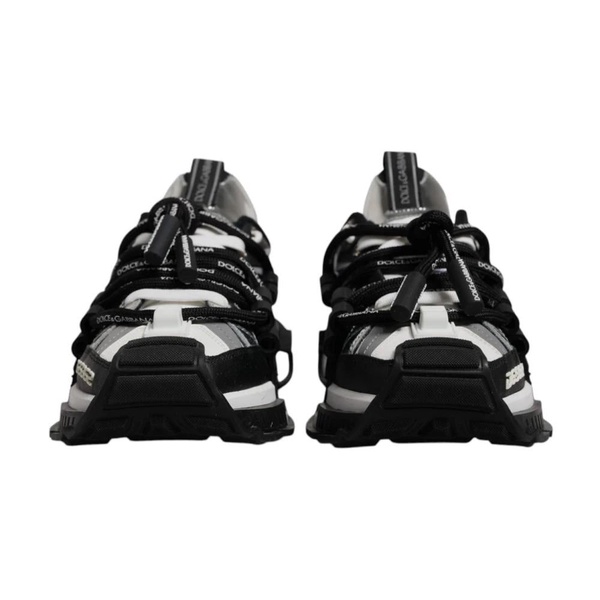 Multicolor Paneled Space Sneakers