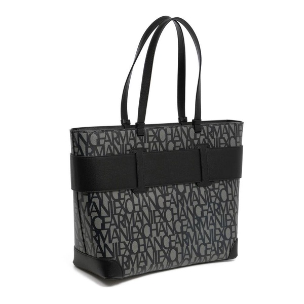 Logo Multicolour Tote Bag with Zip
