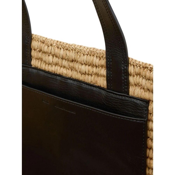 Beige Tote Bag with Long Handles