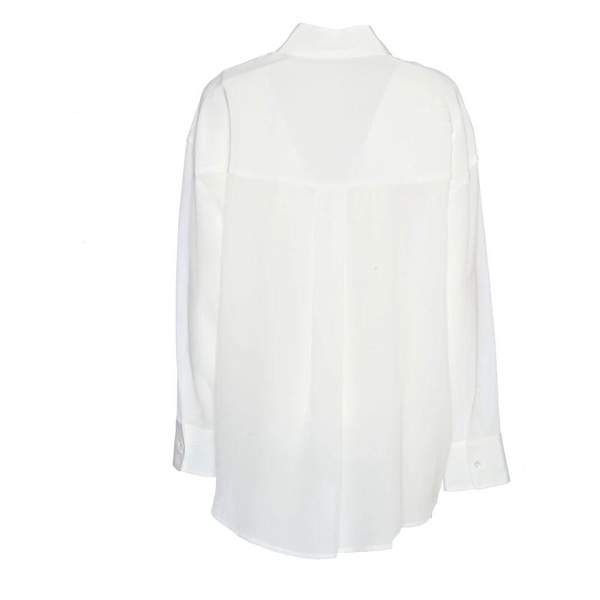 Silk Button-Up Shirt for Women