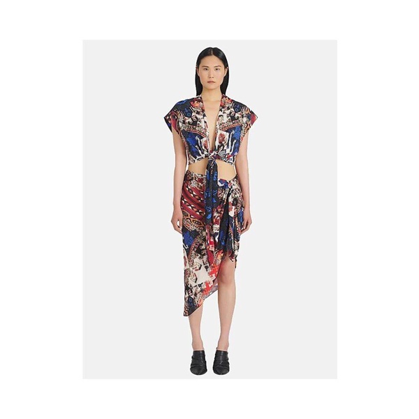 Multicolored Printed Top