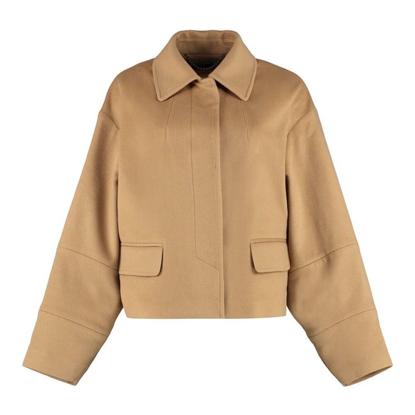 Cashmere Wool Jacket Classic Collar