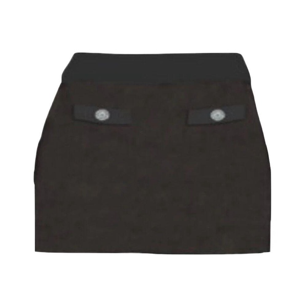 Short Skirt with Front Pockets