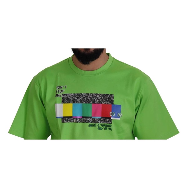 Green Cotton DG CHANNEL Top T-shirt