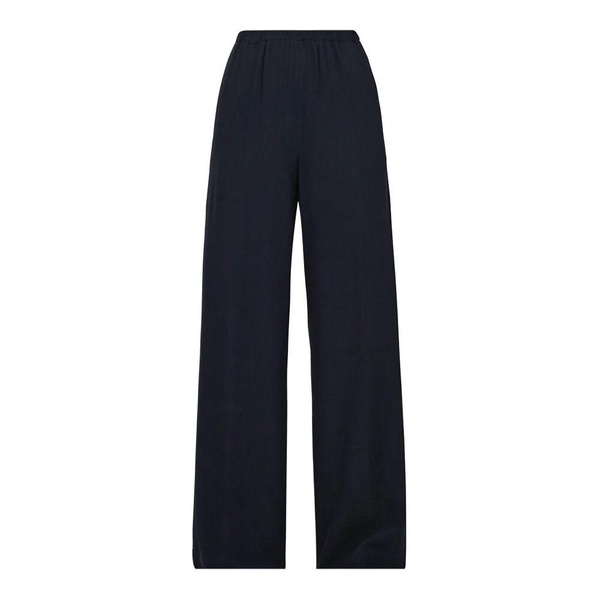 Wide Twill Pants Straight Leg