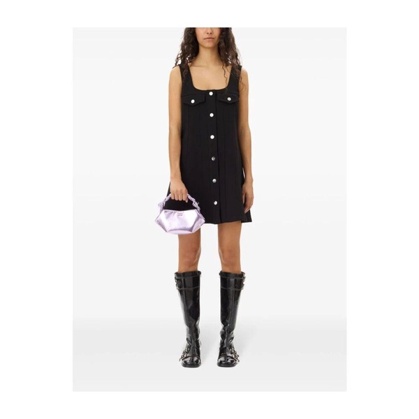 Square Neck Sleeveless Dress
