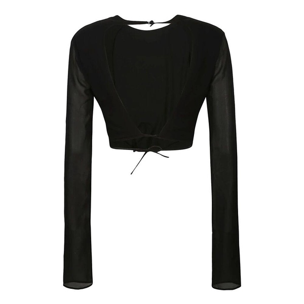 LEA OPEN BACK CROPPED TOP