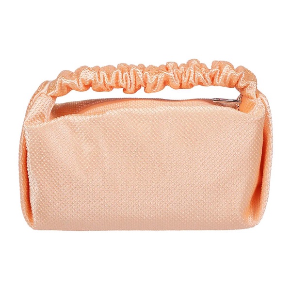 Faded Neon Orange Scrunchie Mini Bag