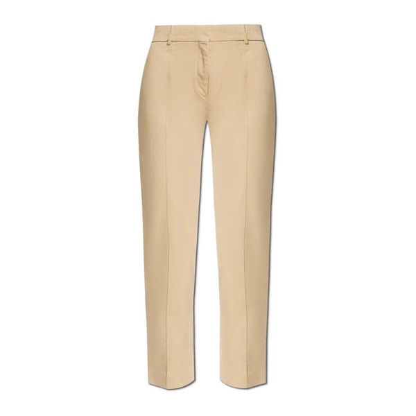 Pants with stitching on the legs