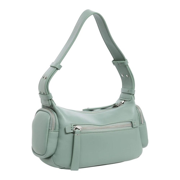 Chic Hobo Bag with Zip Closure