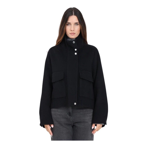 Black Essential Coat