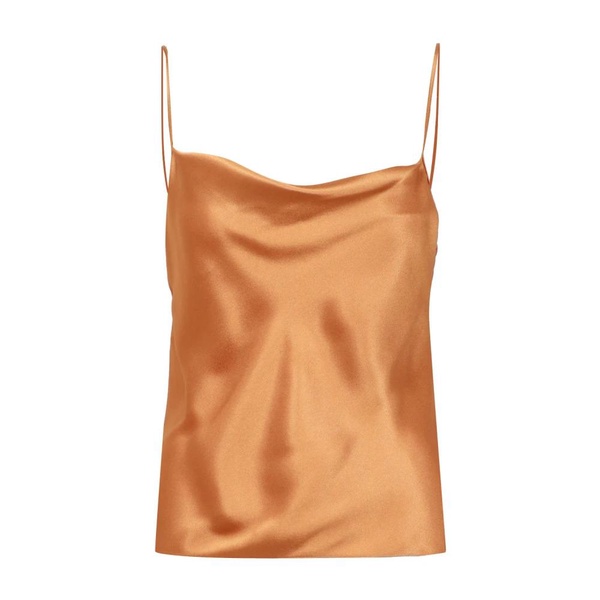 Brown Top with Suspenders