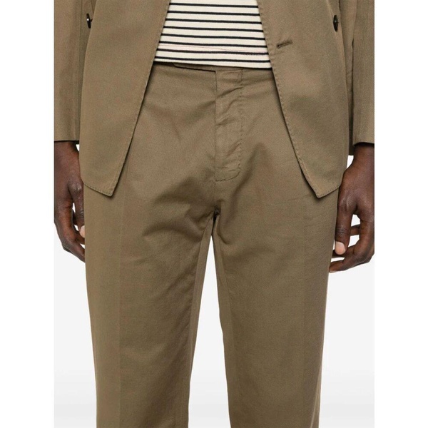 Golden Brown Suit with Concealed Front