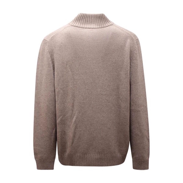 Wool Mid-Zip Sweater