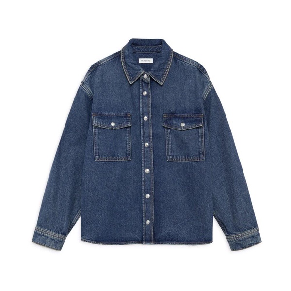 Sea Blue Paxton Shirt Jacket