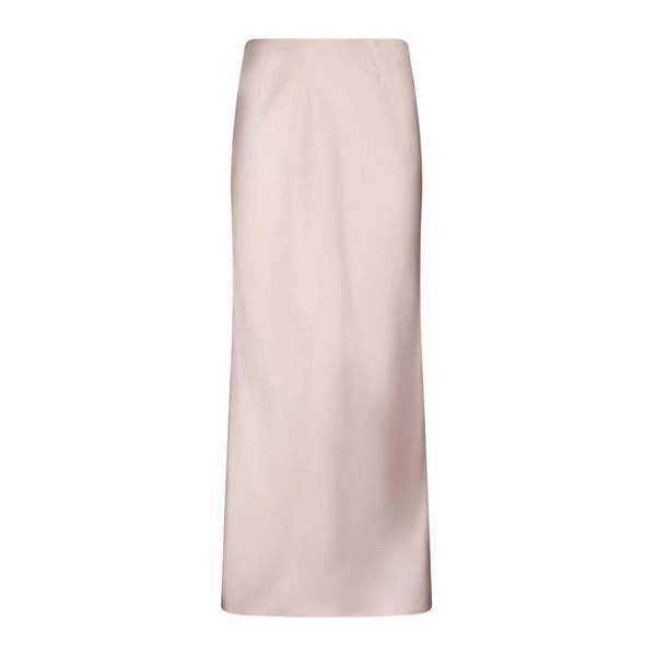 Pink Satin Skirt