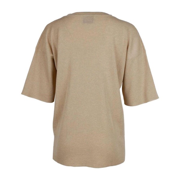 Beige Viscose Sweater