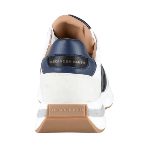 Sneakers - White/Blue - Stylish Model