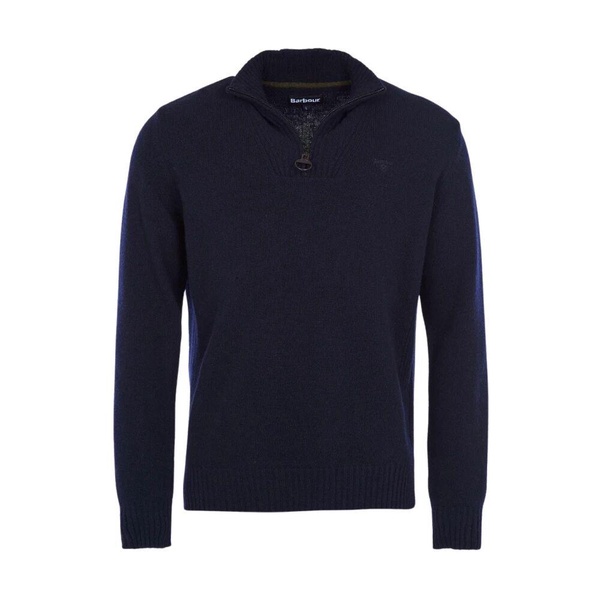 Soft Lambswool Sweater with Funnel Neck