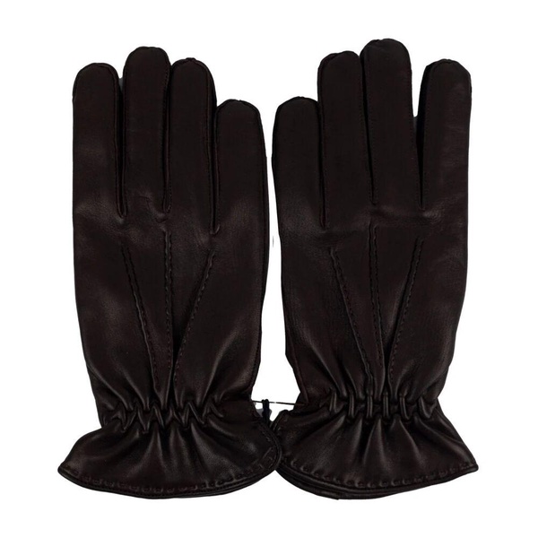 Leather Wool Cashmere Gloves